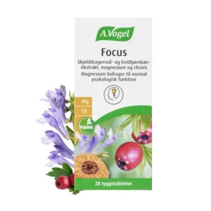 Focus | 28 tyggetab. | A. Vogel