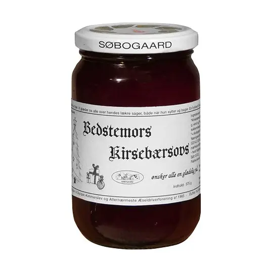 Kirsebærsovs Ø | 375 g | Søbogaard