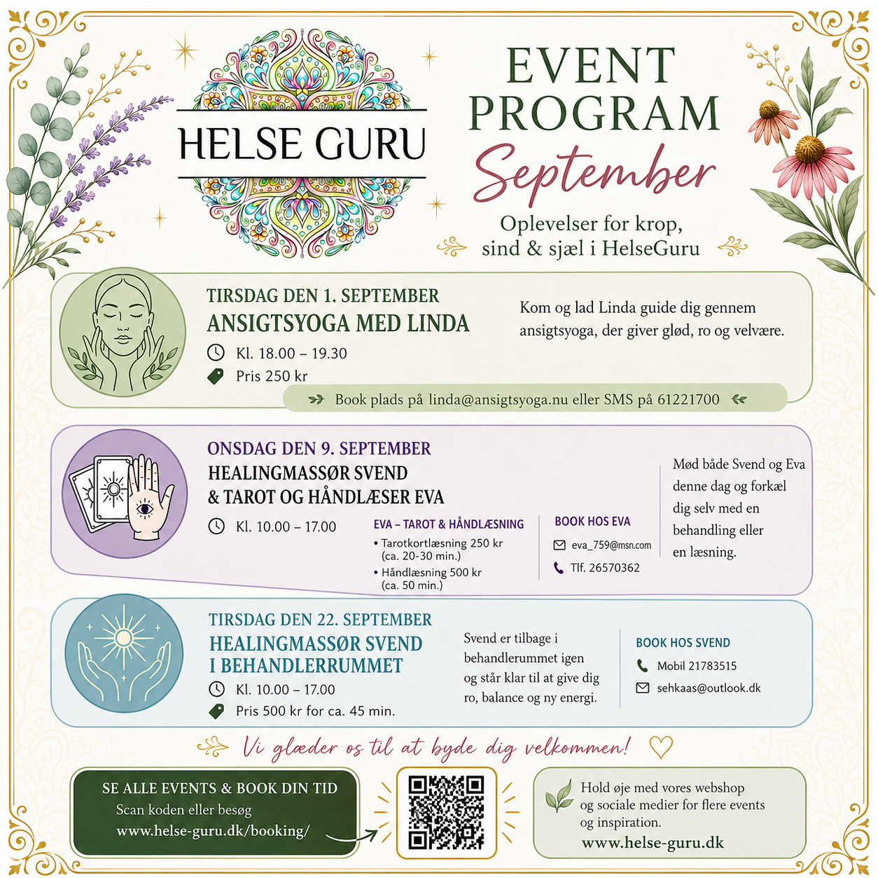 månedens events i september