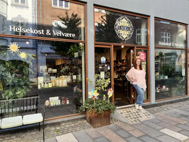 Helse Gurus fine facade i Horsens