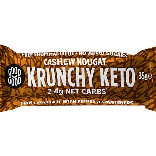 Krunchy Cashew Bar Nougat | 35 g | Good Good